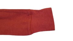 Carbon Thermal Shirt Mens Size M Solid Red Long Sleeve Cotton Trendy Warm Layers