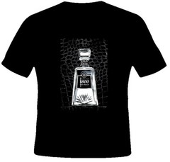 1800 100 Proof Tequila Select Silver Agave Black TShirt