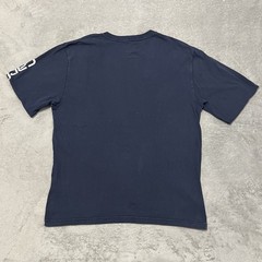 Carhartt T Shirt Mens M Blue Loose Fit Spellout Logo Long Sleeve Tee