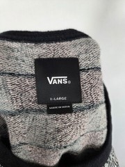 Vans Shirt Mens XL Multicolor Allover Geometric Pattern Knit Tee Skate