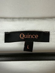 Quince Men’s White Long Sleeve 100% Pima Cotton Luxe Touch Tee Shirt Large L