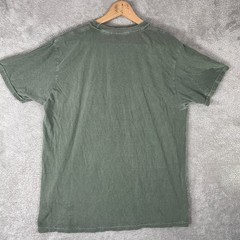 Hockey Skateboards Shirt Mens Large Green Y2K Box Logo Graphic Tee
