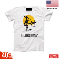 The Endless Summer 1966 Surf Documentary T-Shirt REPRINT SALE 40% OFF HOT ITEM !