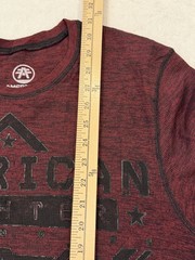 AMERICAN FIGHTER Men’s L/S T-Shirt Men’s XL Designed for Buckle Athletic Biker