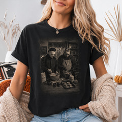 90s Horror Movie Baking Halloween T-Shirt
