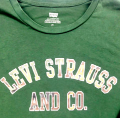 Levi’s Shirt Men’s Large Green 100% Cotton Long Sleeve Pullover