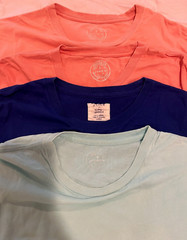 4pc Lot J.CREW Broken-in Vintage Graphics Men’s Size Slim Large Crew Neck Pocket