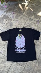 A Bathing Ape BAPE Black Ape Head Graphic Tee Men’s SIZE SMALL Cotton