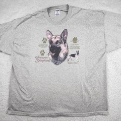 Graphic T-Shirt Bundle Men 3XL German Shepherd Dog Lover Streetwear Big Tall 4pc