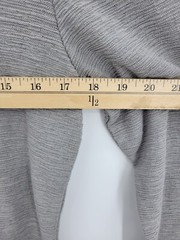 Carbon2Cobalt Shirt Mens XS Gray Crew Neck Long Sleeve Pullover Stretch Knit