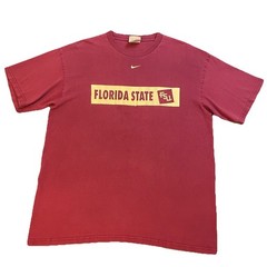 Vintage Nike Florida State University T-Shirt Men’s Large Just Do It Streetwear