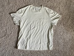 Goodthreads Cream Pocket Short Sleeve T-Shirt XL