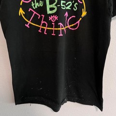 Vintage B52s Cosmic Thing 80s Band Concert Tour T Shirt 1989 Sz Large Rockabilly