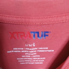 Xtratuf NWT Men’s Short Sleeve Crew Neck T-Shirt Size Large Salmon