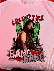 Mick Foley Cactus Jack Bang Bang Shirt Light Pink Funny Unisex S-5XL ND1086