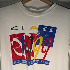 Vtg 1990s “Class Of 1999” Graphic T-shirt Global Tag Made In USA XL