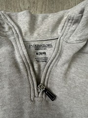 Lot of 4 Faded Glory Tops – T-Shirt, Quarter-zip, Short sleeve Henley, Sweater