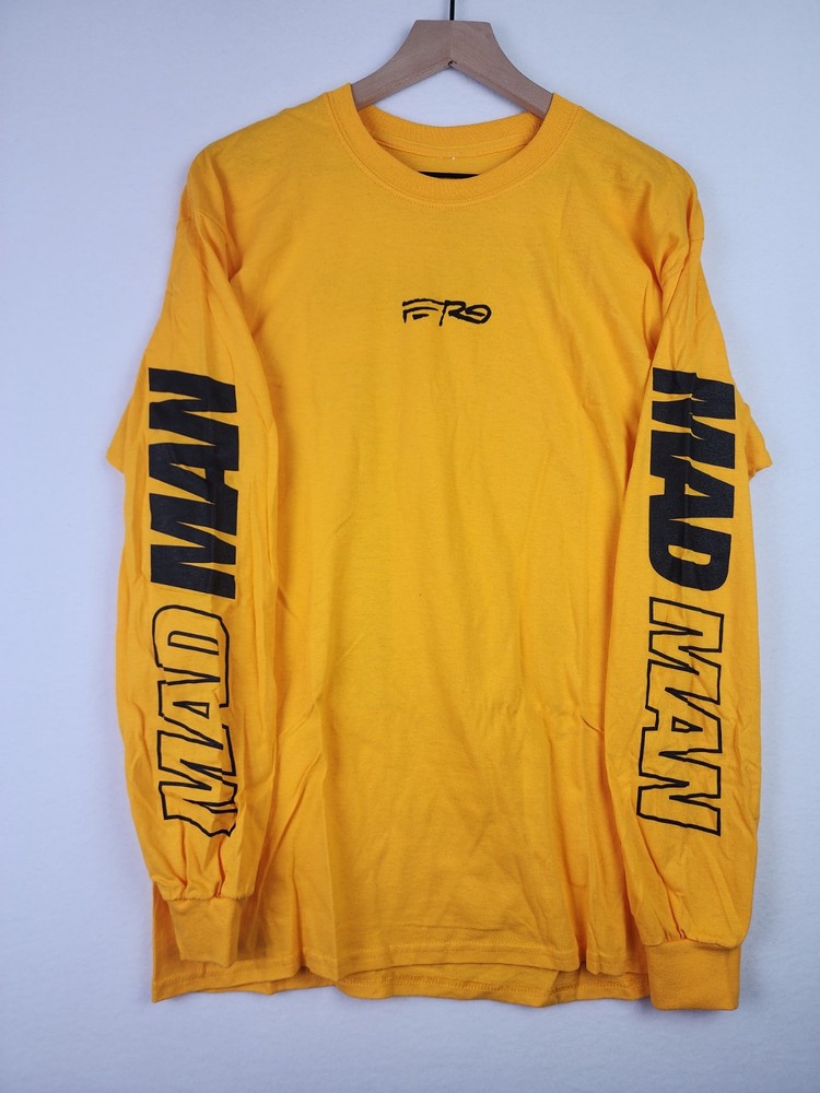 Asap Ferg Mad Man Long Sleeve T Shirt A$AP Mob Awge Tee Rocky Rap Tour Size L