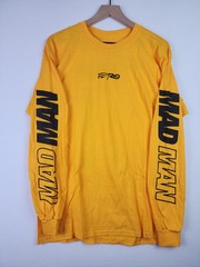 Asap Ferg Mad Man Long Sleeve T Shirt A$AP Mob Awge Tee Rocky Rap Tour Size L
