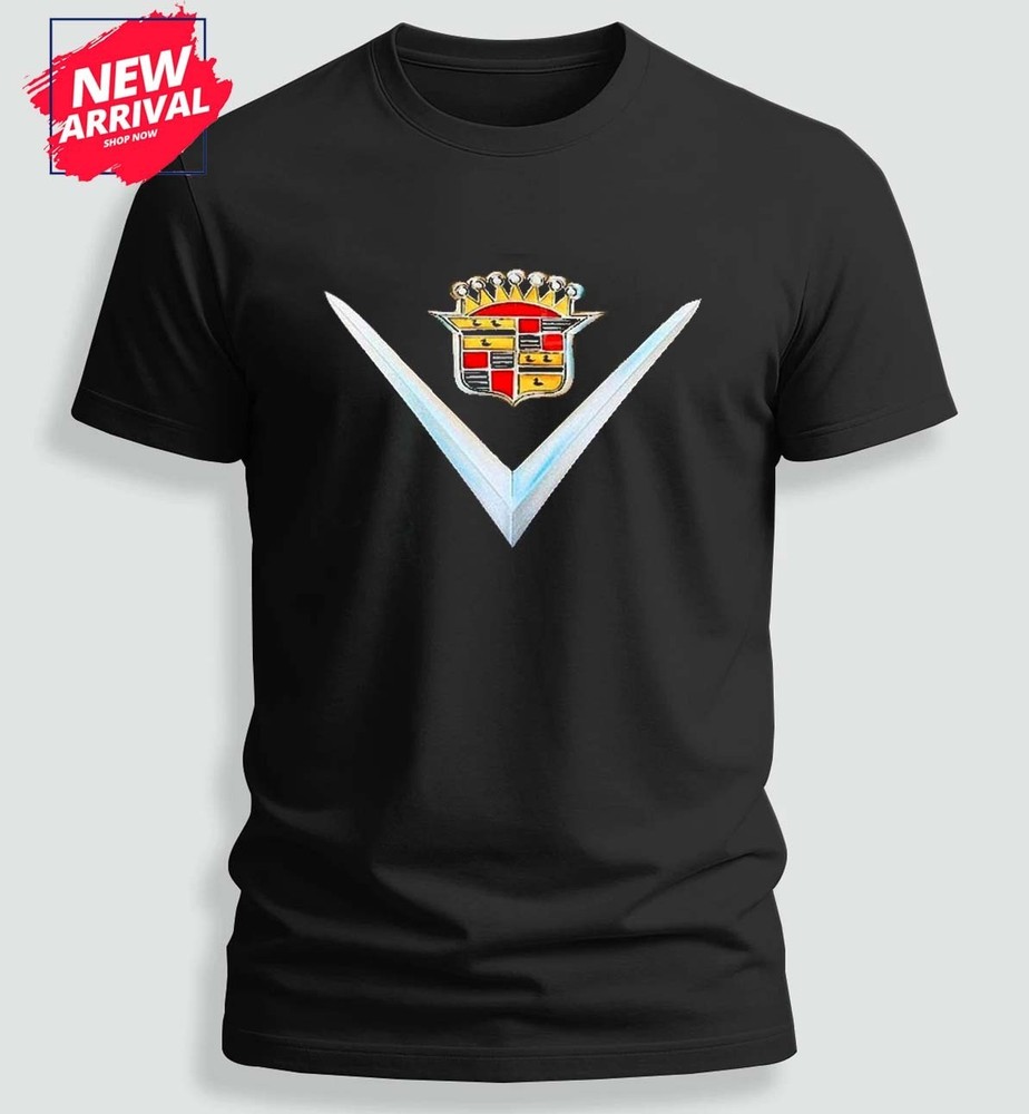 Cadillac Old Classic Logo T-Shirt Gifts – USA Size S-5XL