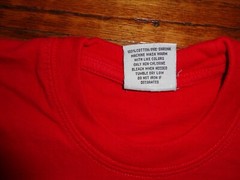 Vintage John Son HEAVYWEIGHT Red Louisiana Road Map Cotton T-shirt Adult XL