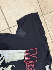 Misfits Skull T-Shirt Black Rock Band Glenn Danzig 2007 Y2K Grunge SZ XL Vintage