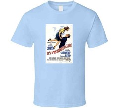 It’s A Wonderful Life Tee Classic Holiday Christmas Movie T Shirt