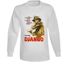 Django Franco Nero German Movie Poster Fan T Shirt