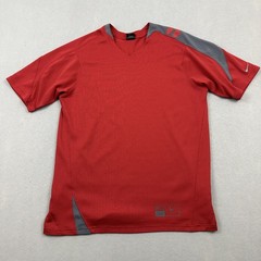 Vintage Nike Shirt Men Large Red Gray Kobe Bryant Mamba Basketball 90s L