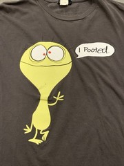 Vintage Rare Foster’s Home for Imaginary Friends Cheese I Pooted 2006 T-Shirt XL