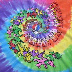 GRATEFUL DEAD-SPIRAL TRIPPY BEARS TIE DYE T-SHIRT S-M-L-XL-2X,6X Garcia,Wier