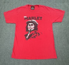 Vintage Bob Marley Zion Rootswear T-Shirt Mens Medium Red 2007 Rasta Reggae