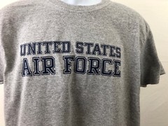 USAF T Shirt DD214 Air Force United States dd-214 Military T-shirt usaf 112G