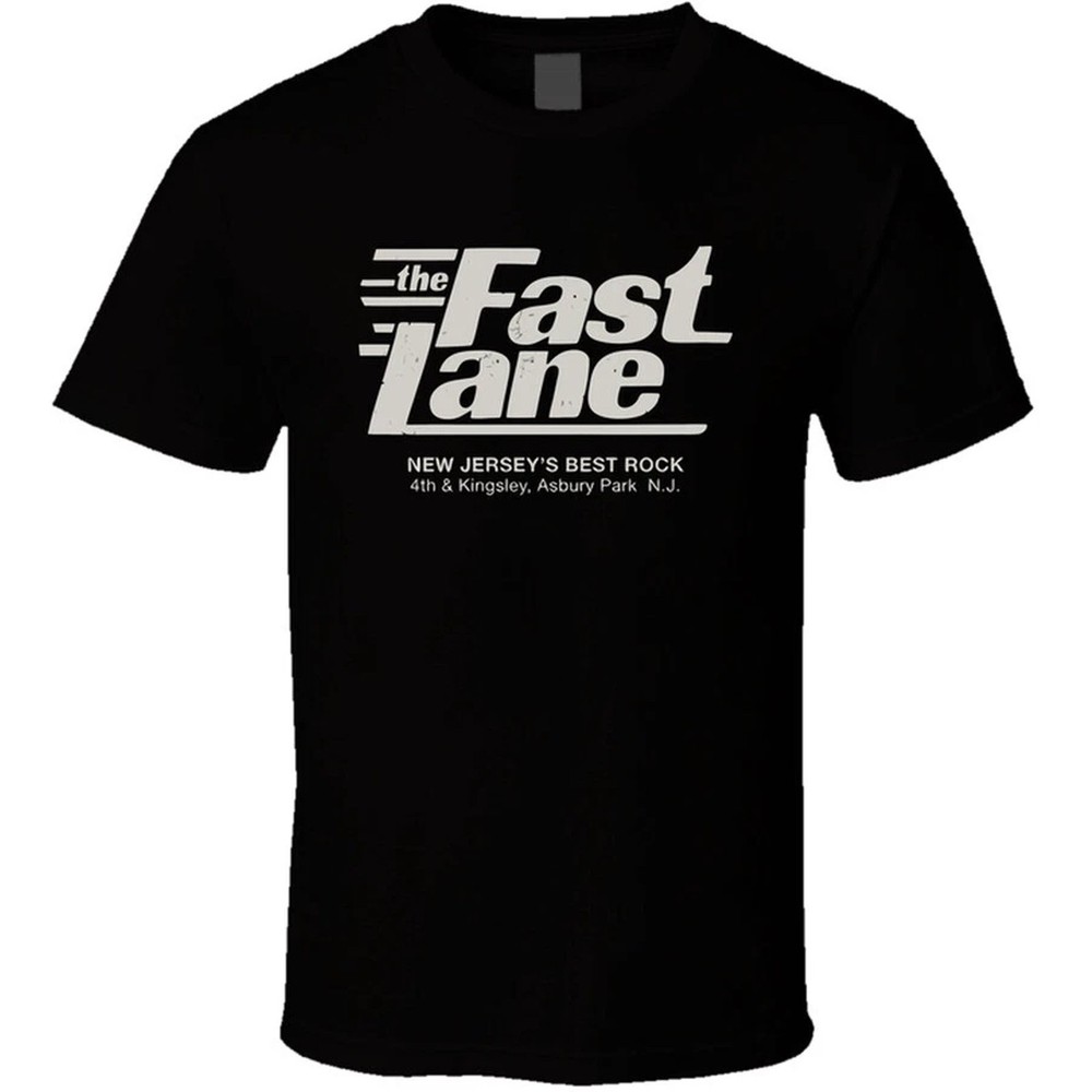 Vintage Asbury Park Fast Lane Graphic Tee Unisex Cotton T-Shirt