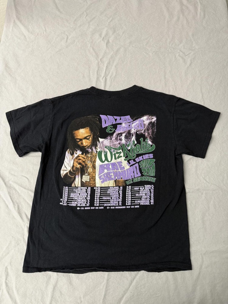 Wiz Khalifa Tour T-shirt Rae Sremmurd 2018 Tour Tee – M
