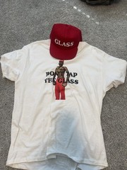 Tyler The Creator Don’t Tap The Glass White Large T-shirt With Adjustable Hat