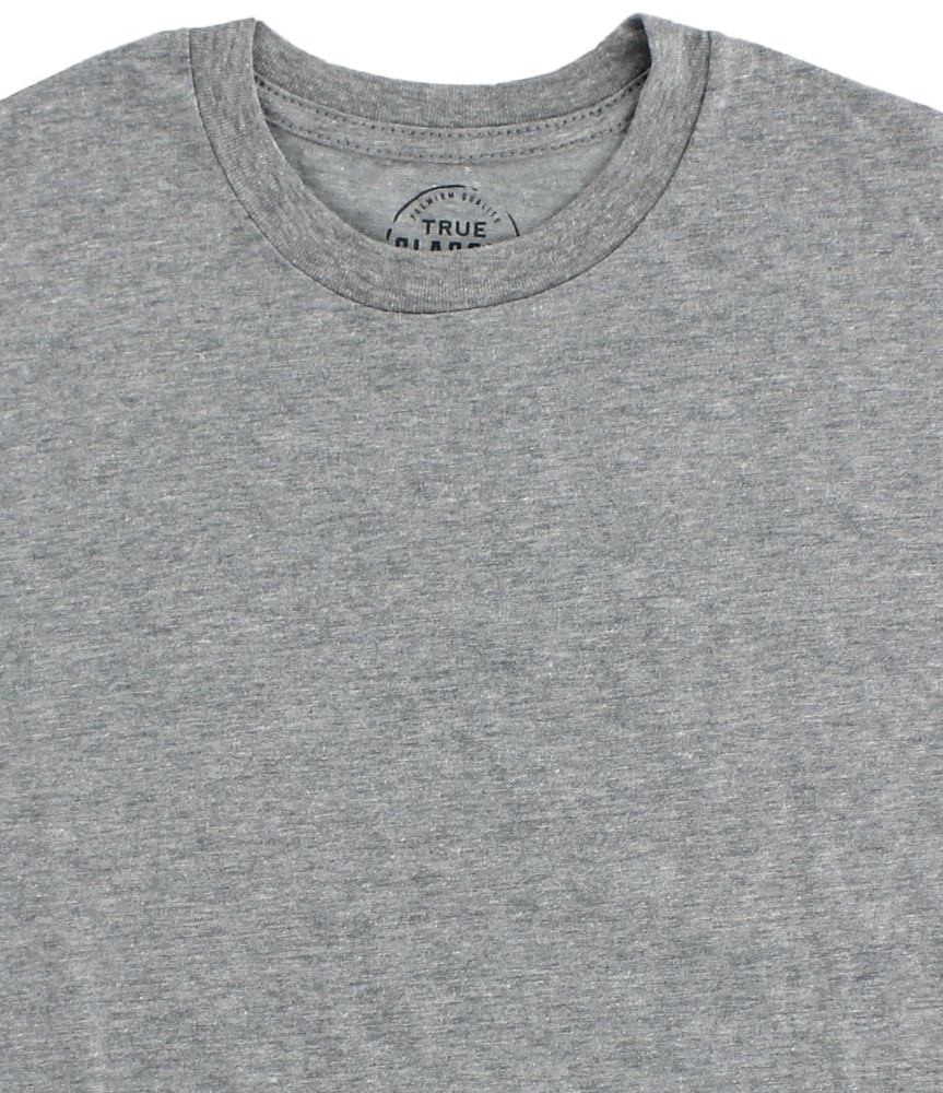 True Classic Men’s T-Shirt Short Sleeve Athletic Cut Crew Neck Scoop Tail Basics
