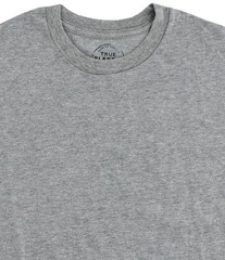 True Classic Men’s T-Shirt Short Sleeve Athletic Cut Crew Neck Scoop Tail Basics