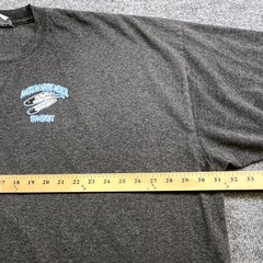 VINTAGE 5 Pro Athletic T-Shirt Mens 5XL Gray American Native Medical Transport