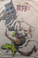 Rocket Raccoon Guardians of The Galaxy Men’s T-Shirt Size XL
