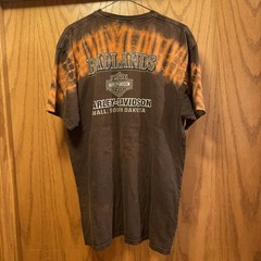 Harley Davidson Men L~R.K. Stratman, Inc~2016~Brown~T-Shirt~Sturgis SD 76thRally
