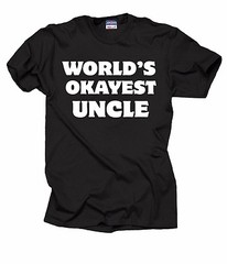 Gift For Uncle World’s OKAYEST Uncle Tee Shirt Funny Family T-Shirt