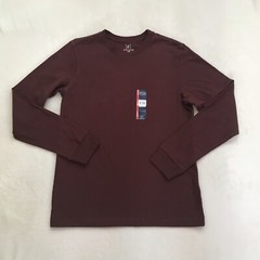 George Mens Chianti Long Sleeve Stretch Crew Neck T-Shirt S (34-36) Chest 39″NWT