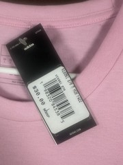 Adidas Originals Men Essentials Trefoil Tee Pink White KE6961 Size L NWT