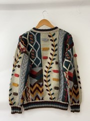 Other brands: lamatta knit sweater (thick), 3D knit, wool, multi-color, all-over
