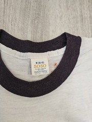 Vintage 80s Graphic Print ‘Waist Watcher’ T-shirts, Size M (38-40)