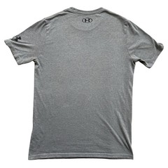 Under Armour Project Rock T-Shirt Men’s Small Gray Brahma Bull Loose