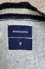Mihara Yasuhiro 11SS Damage Processing Tiger Knit Cardigan Sz M L G2U