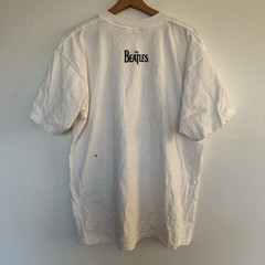 Vintage 1996 The Beatles T-Shirt Mens XL Music Rock Band Apple Promo 90s Tee