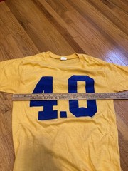 Vintage 1960’s Healthknit “4.0” Shirt/Jersey Textured Lettering